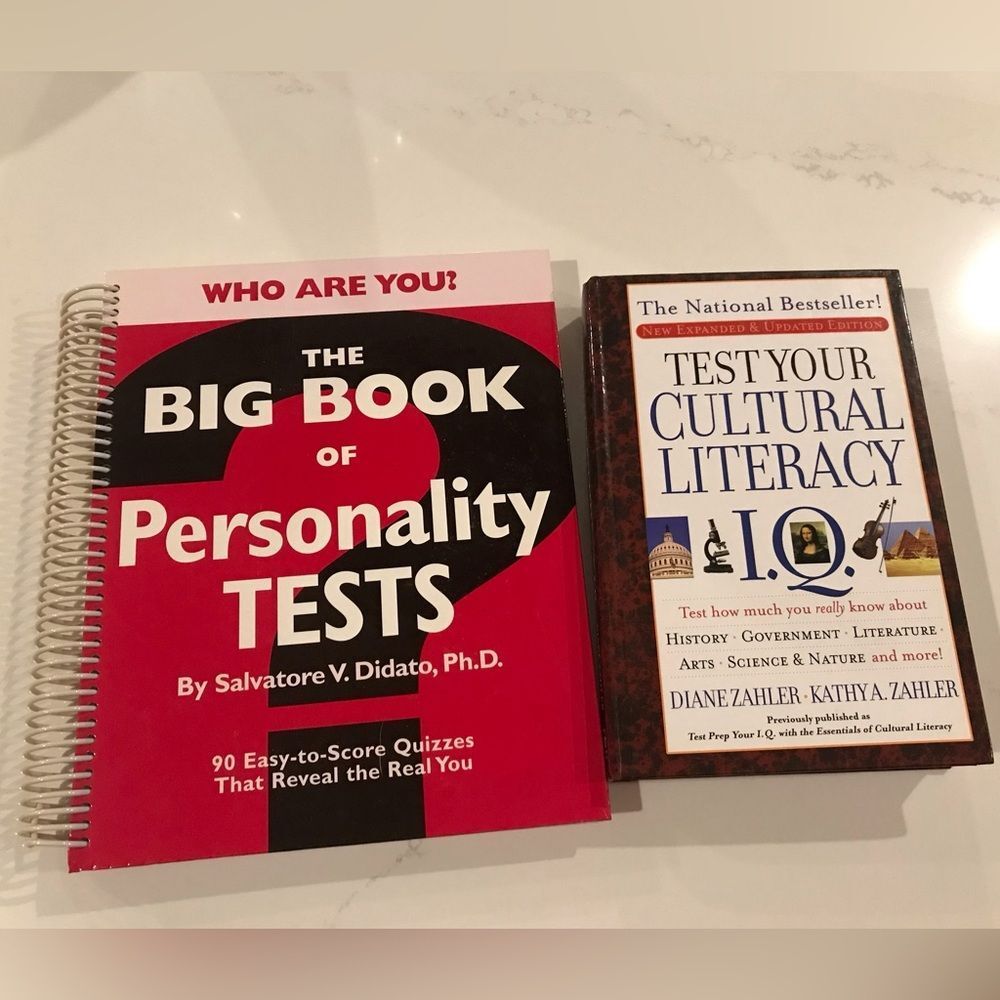 Cultural and personal Literacy hardcover books